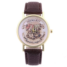 Load image into Gallery viewer, Harry Potter Magic School Watches For Women Men 2019 Fashion Casual Leather Quartz Watch