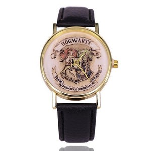 Harry Potter Magic School Watches For Women Men 2019 Fashion Casual Leather Quartz Watch