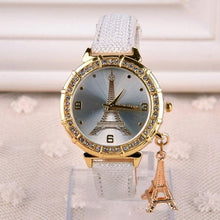 Load image into Gallery viewer, Fashion Women Analog Leather Quartz Tower Wrist