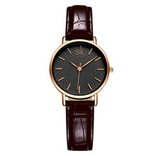 Load image into Gallery viewer, Women Fashion Round Analog Quartz Wrist Easy To Read Watch 14mm Complete Schedule 30mm Bracelet 200mm Bangle