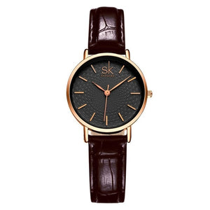 Women Fashion Round Analog Quartz Wrist Easy To Read Watch 14mm Complete Schedule 30mm Bracelet 200mm Bangle