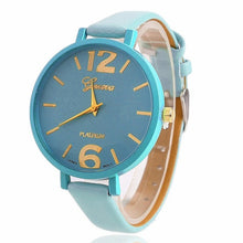 Load image into Gallery viewer, New Women Fashion Round Analog Quartz Complete Schedule 40mm Easy To Read Wrist Watch Bracelet Bangle 9mm