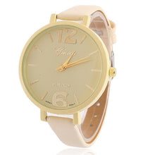Load image into Gallery viewer, New Women Fashion Round Analog Quartz Complete Schedule 40mm Easy To Read Wrist Watch Bracelet Bangle 9mm